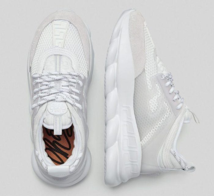 CHAIN REACTION WHITE - AvaSneaker