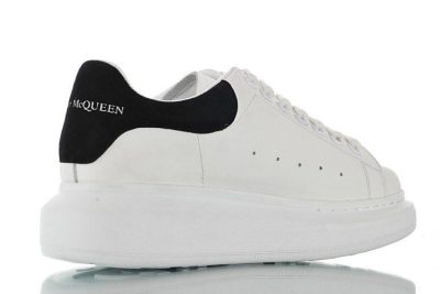 Alexander McQueen White with Logo - AvaSneaker