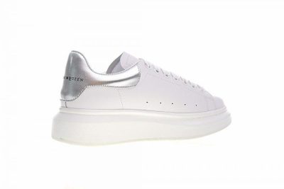 Alexander McQueen White Silver - AvaSneaker