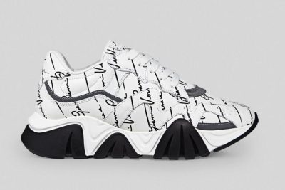 SQUALO TRAINERS WHITE SIGNATURE - AvaSneaker