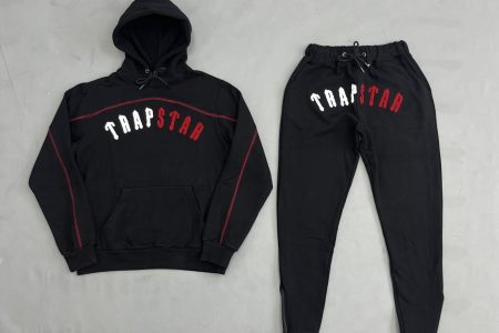 TRAPSTAR CHENILLE DECODED HOODED TRACKSUIT