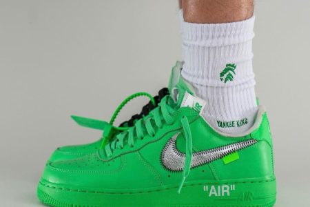 NIKE AIR FORCE X OFF WHITE Green