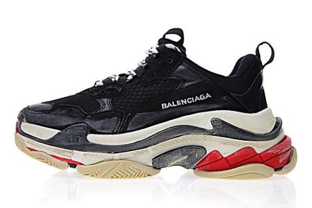 Triple S Black White Red