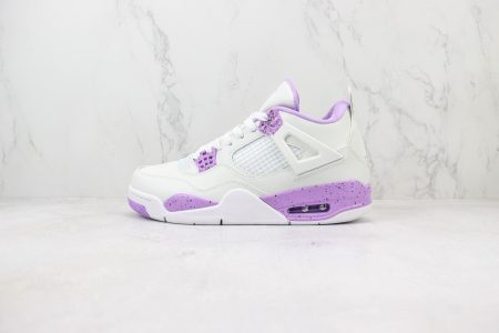 Nike Wmns Air Jordan 4 Retro”White Purple”