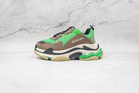 Triple S off Gray green