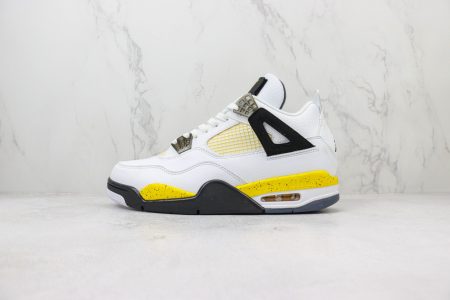 Nike Air Jordan 4 Retro LS”White Tour Yellow”