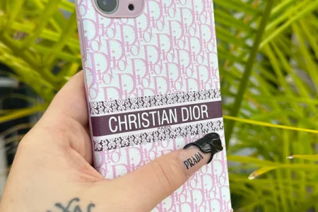 Dior Pink iPhone Case