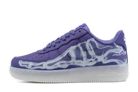 NIKE Air Force 1 Low Blue Skeleton