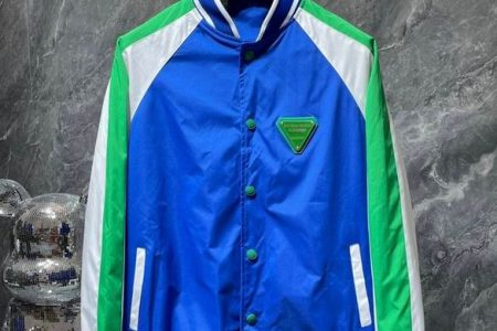 Bottega Veneta Jacket Blue And Green