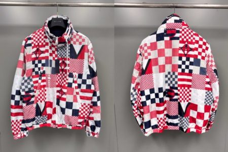 LV Jacket Red Print