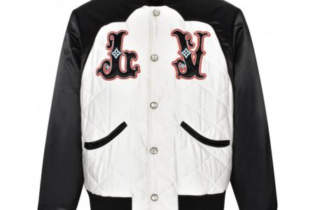 LV Jacket White And Black