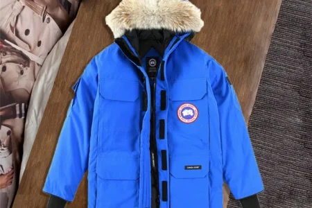 Canada Goose Down Jacket Blue White