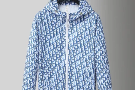 Dior Jacket White Blue