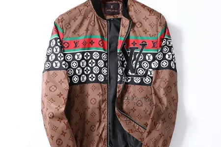 LV Jacket Brown