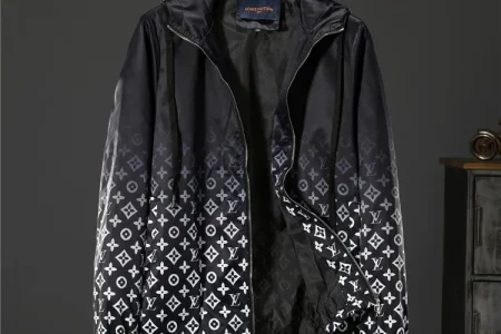 LV Jacket Black Gray