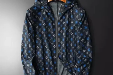 LV Jacket Black Blue