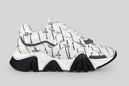 SQUALO TRAINERS WHITE SIGNATURE