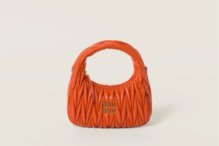 Miu Miu Wander Hobo Bag Orange