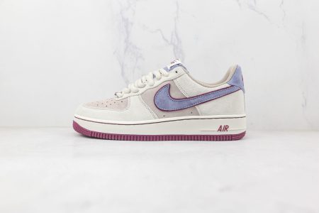 Air Force 1’07 Low Suede grey purple