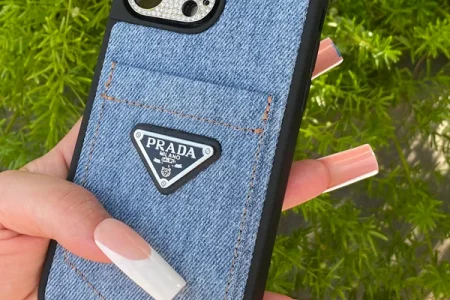 Prada Denim Pocket iPhone Case