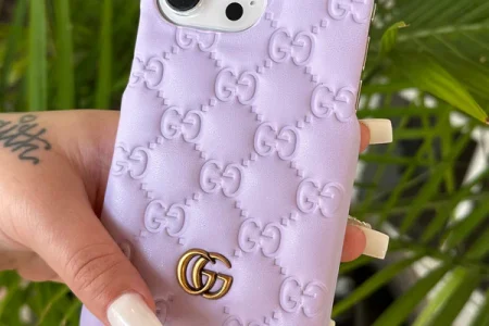 GG Purple Boujie Prints iPhone Case