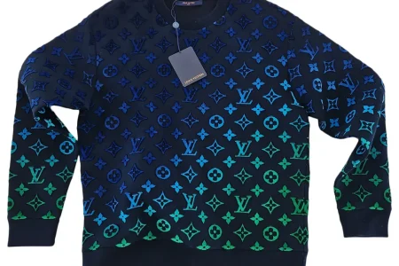 LV Sweater Blue Black